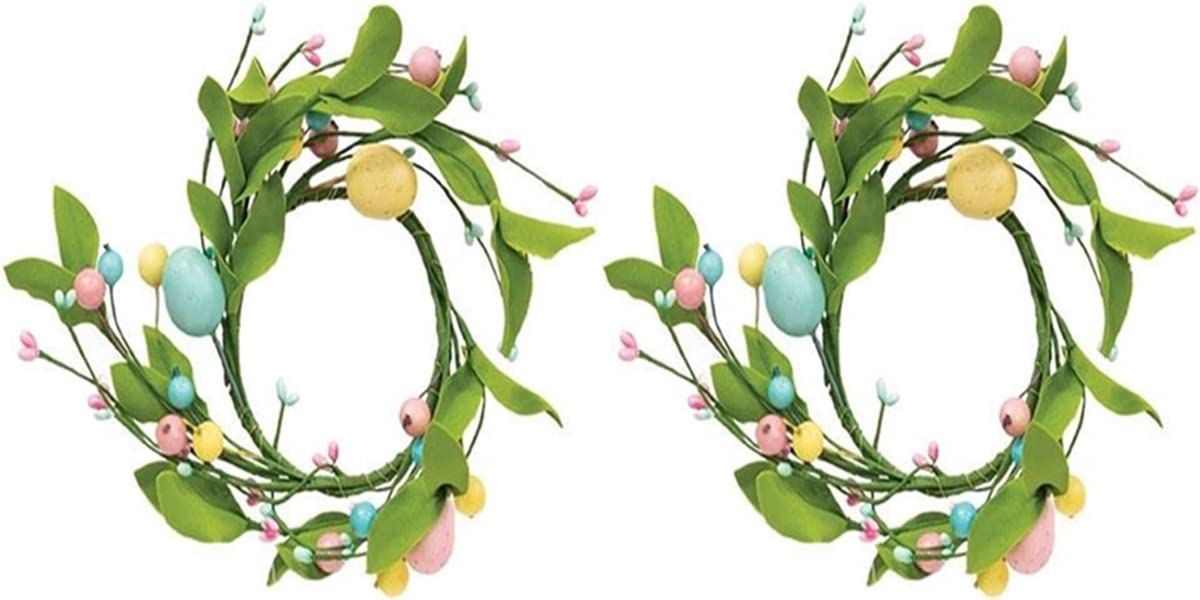 Easter Eggs Candle Rings