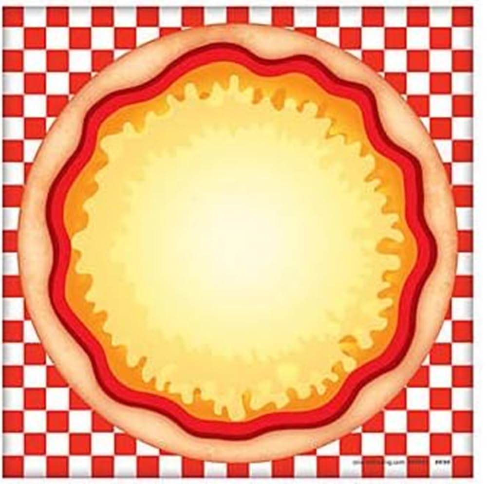 Make A Pizza Sticker Scene (12 Pack) Party and Classroom Game and Activities for Kids
