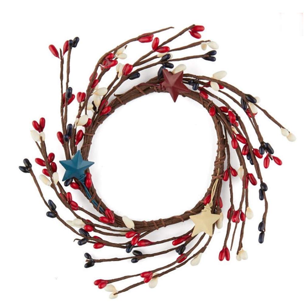 Patriotic Pip Berry Ring with Tin Stars