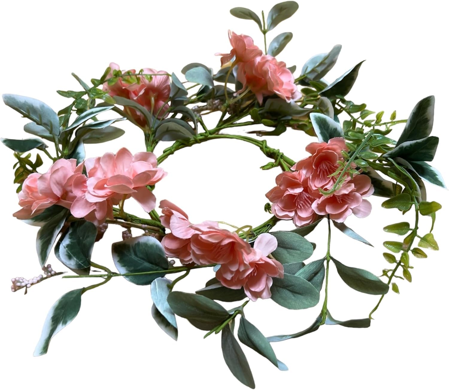 Pink Flower Candle Ring