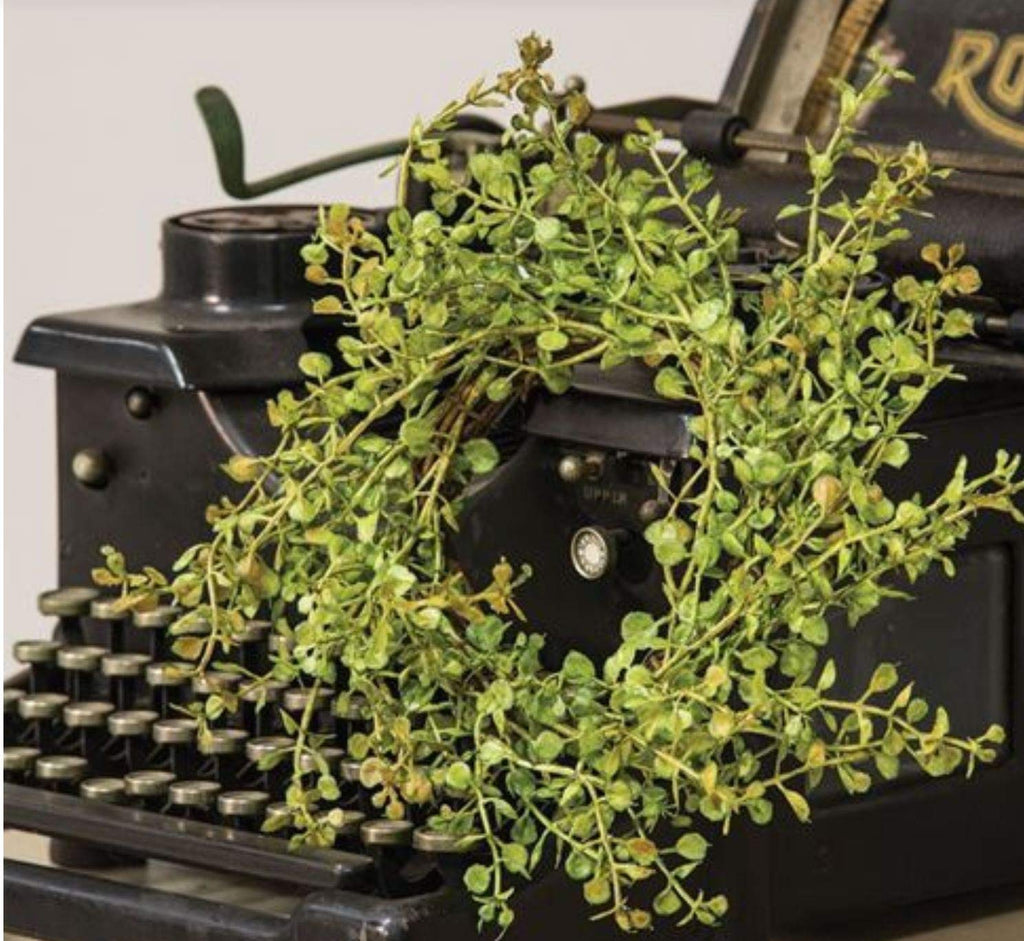 Baby Grass Peppergrass Candle Rings / 10 Inch