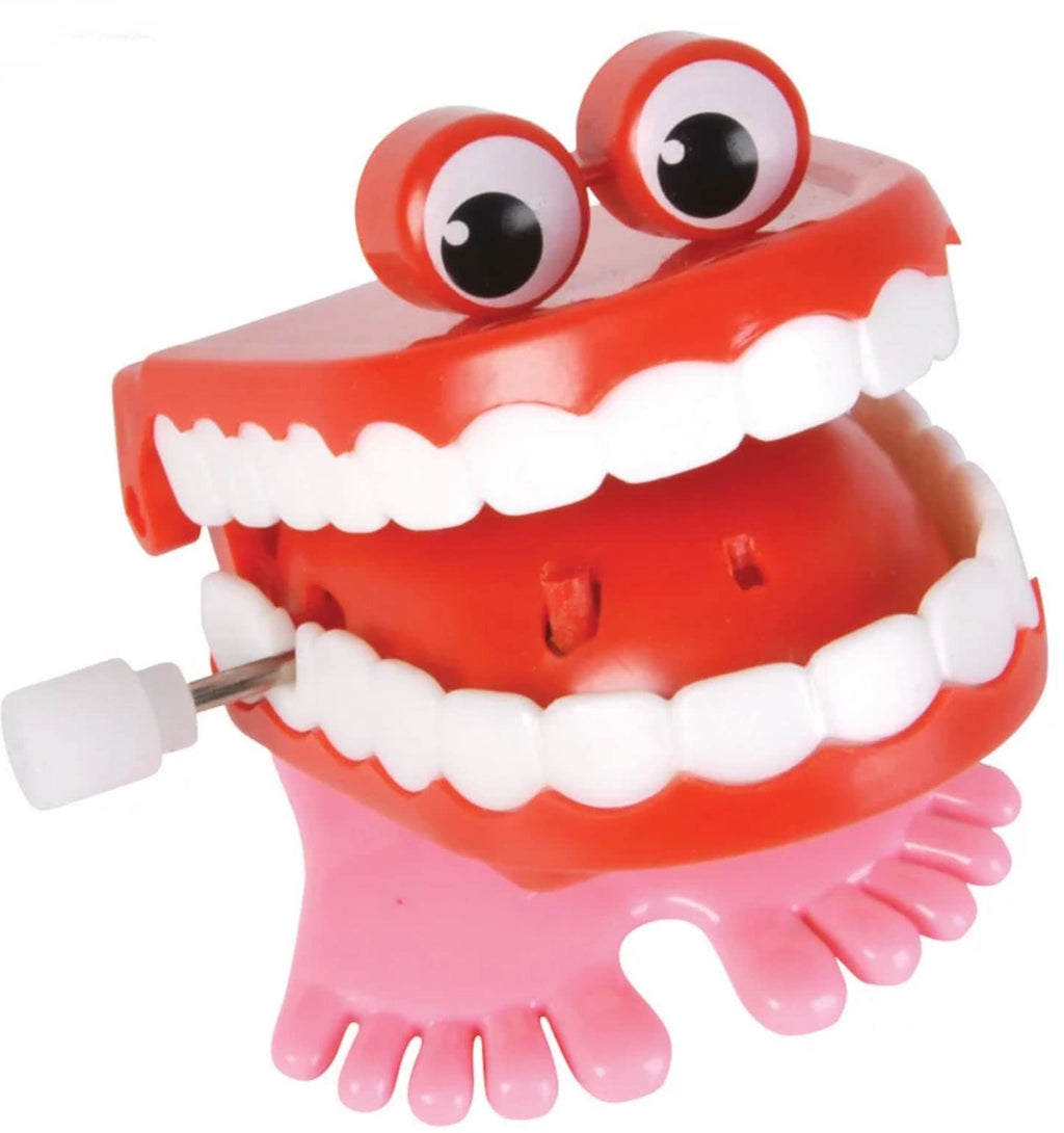 HAPPY DEALS ~ Wind Up Chatter Teeth | 12 Pc