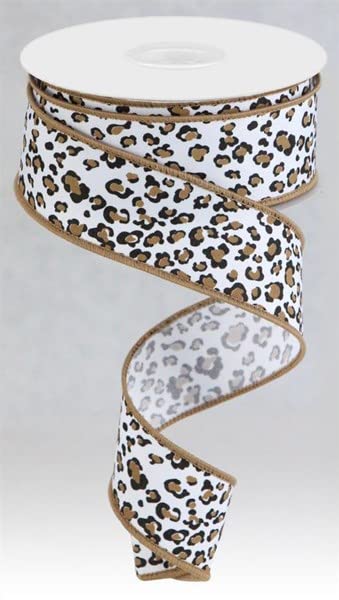 Leopard Print Ribbon