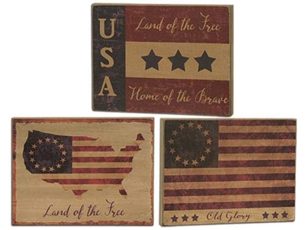 Americana Patriotic Block Sets