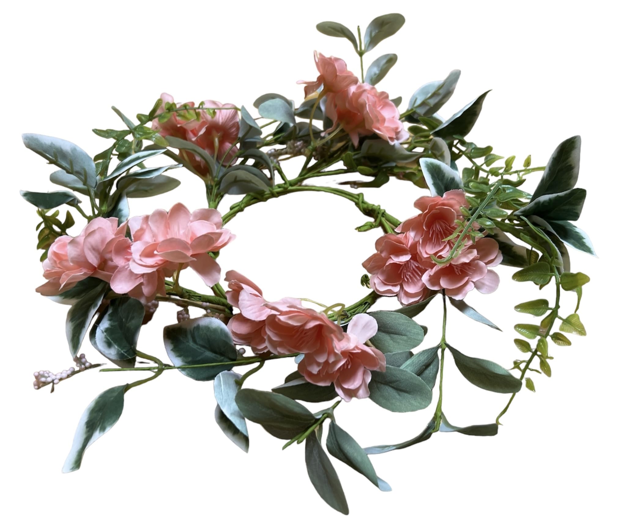 Pink Flower Candle Ring