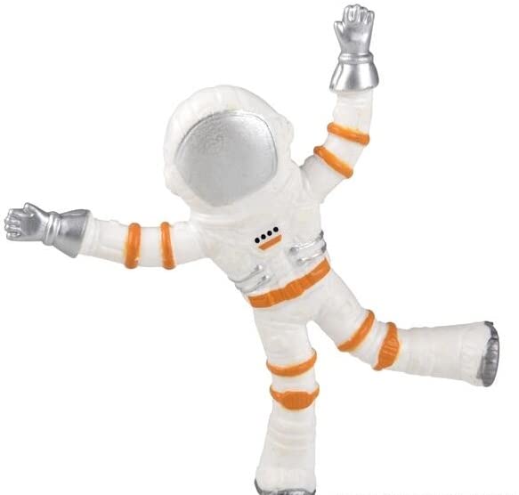 Happy Deals ~ Bendable Astronaut Toys 12 Pc - 3 Inch Party Favor Action Figures Space Fidget Stress Relief Great Gift