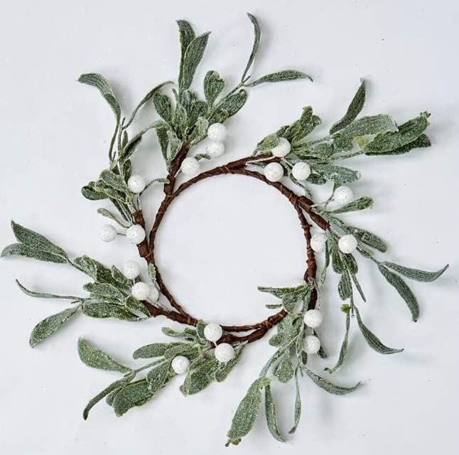 Mistletoe Berries Candle Ring