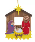 HAPPY DEALS ~ Religious Nativity Christmas Tree Ornament Craft Kit- Makes 24 Foam Crafts for Kids